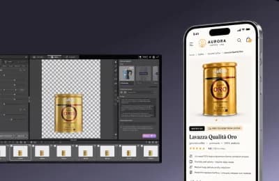 Durchgängige Automatisierung der Produktfotografie - von der Aufnahme in Orbitvu Station bis zur veröffentlichten Produktseite