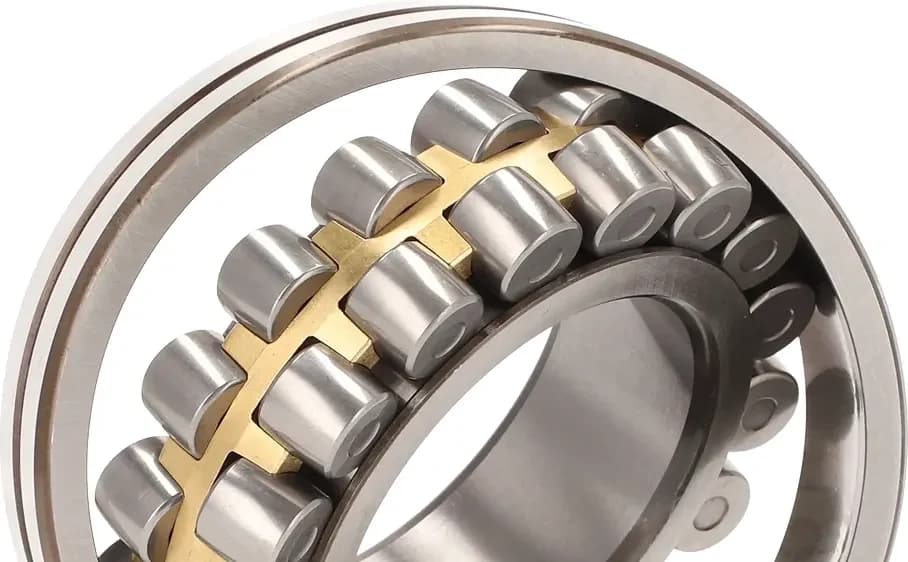 Zoomed bearing detail sample for quality control