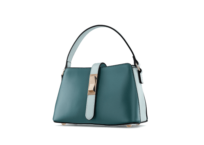 Packshot einer grünen Tasche