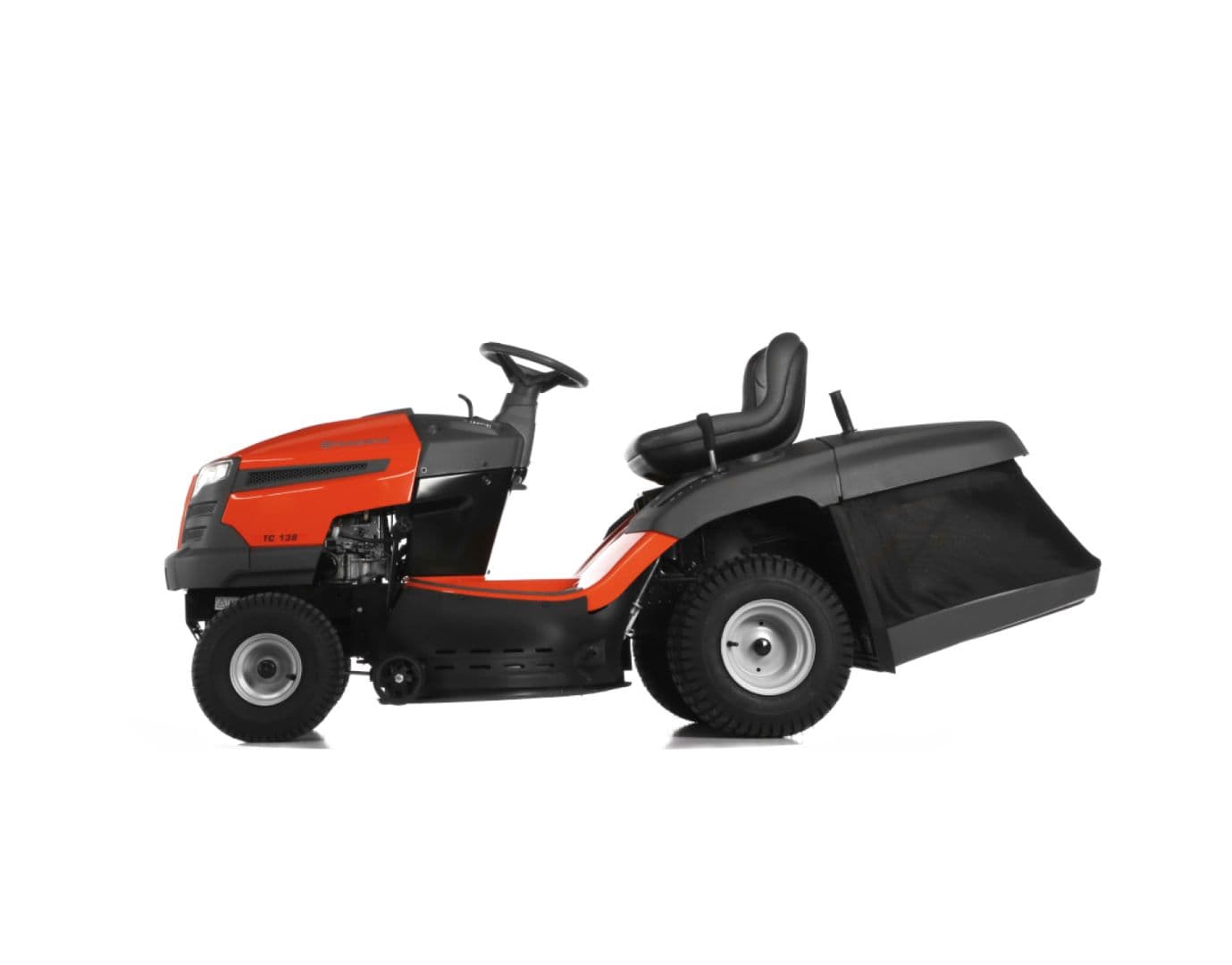 Fotografie eines Husqvarna-Traktors