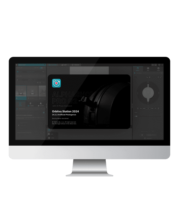 Startbildschirm auf Desktop-Monitor
