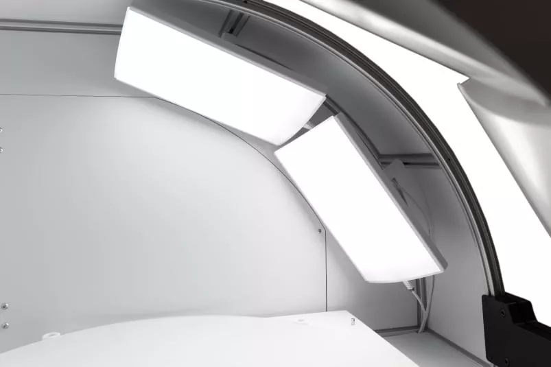 Leistungsstarke LED-Leuchten im Alphashot 360