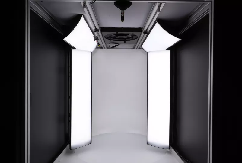 Integrierte LED-Beleuchtung im Alphashot XL
