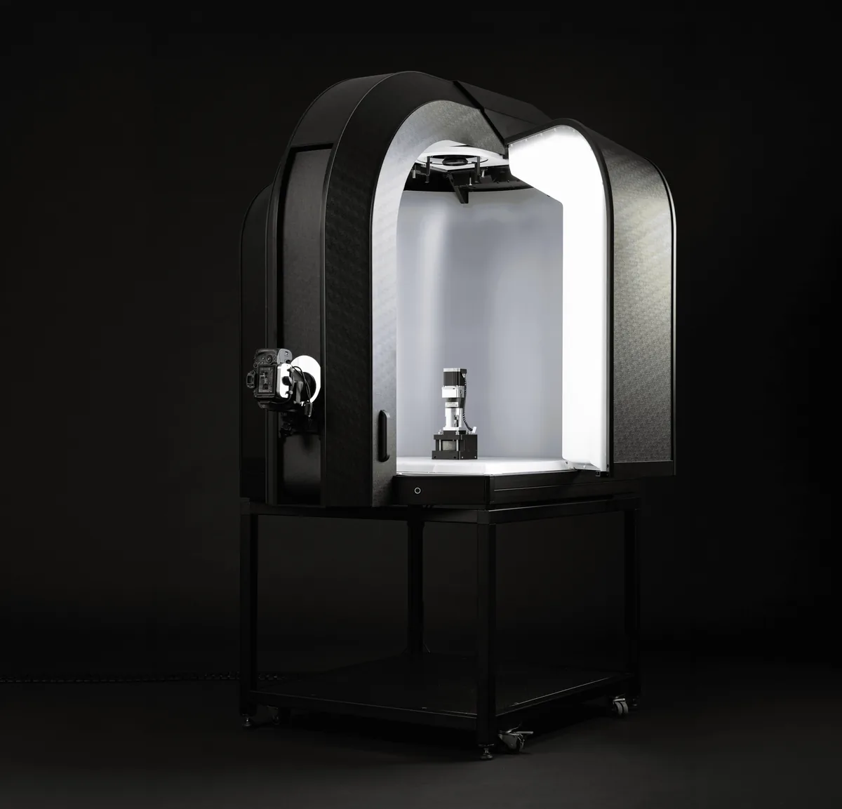 Alphashot XL G2 Gerät, Studioaufnahme aus Winkelperspektive