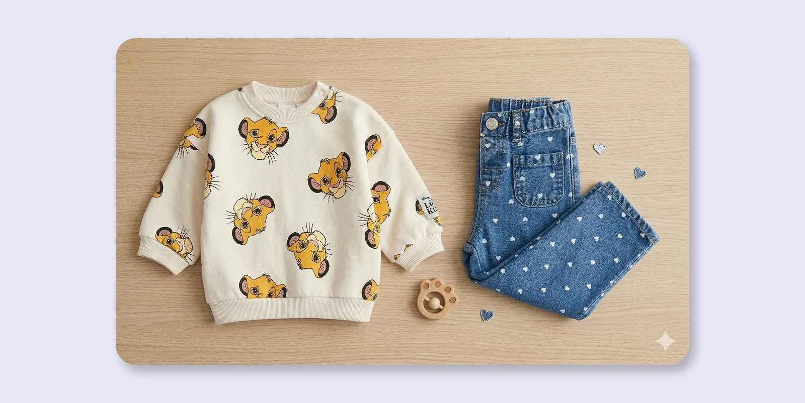 Still life flat lay example