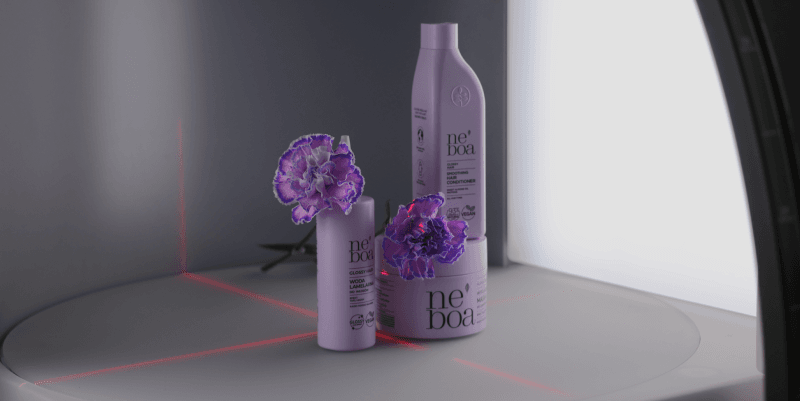 Neboa-Kosmetik im Alphashot Pro G2