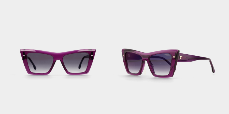 zwei Aufnahmen einer Sonnenbrille