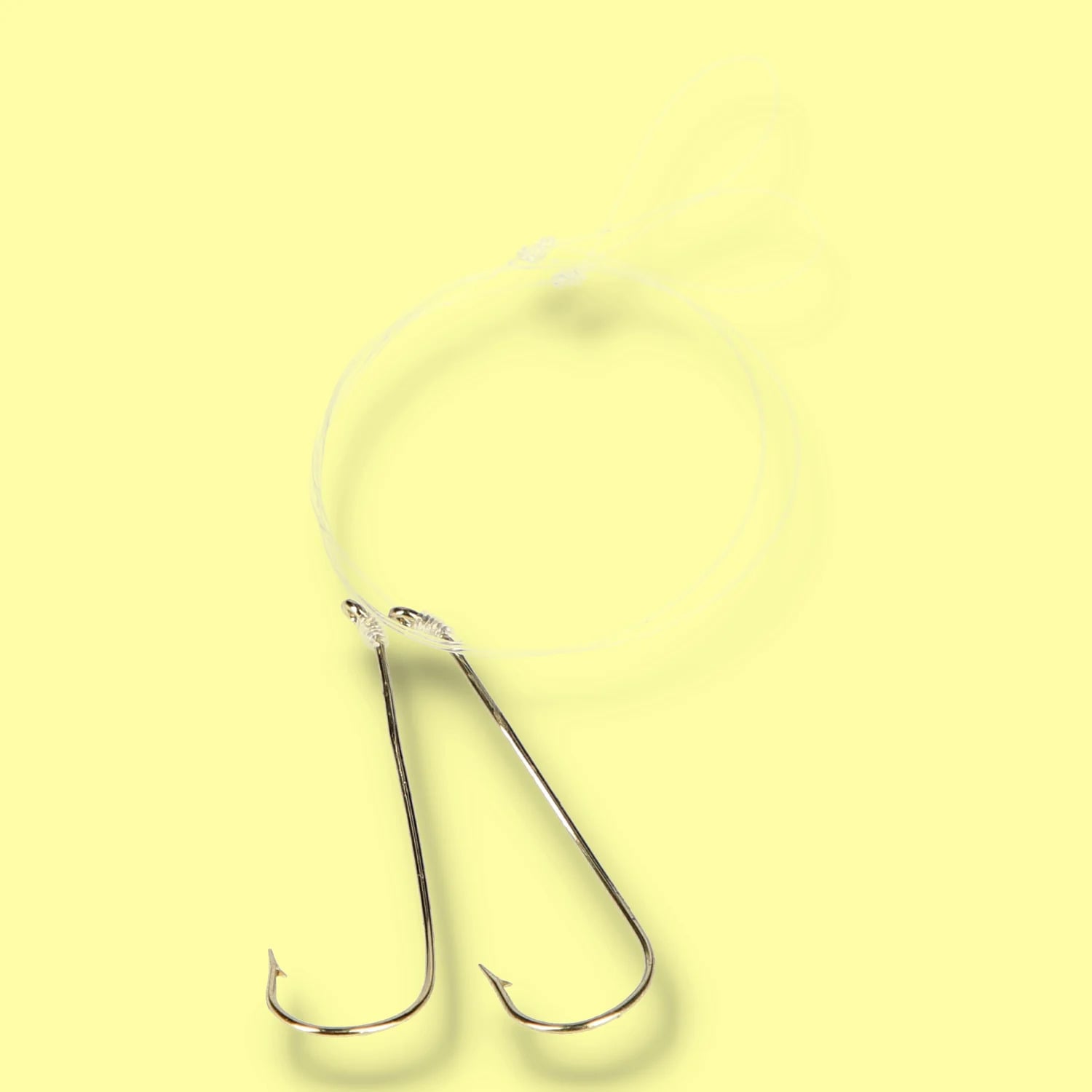 Haken gelber Hintergrund