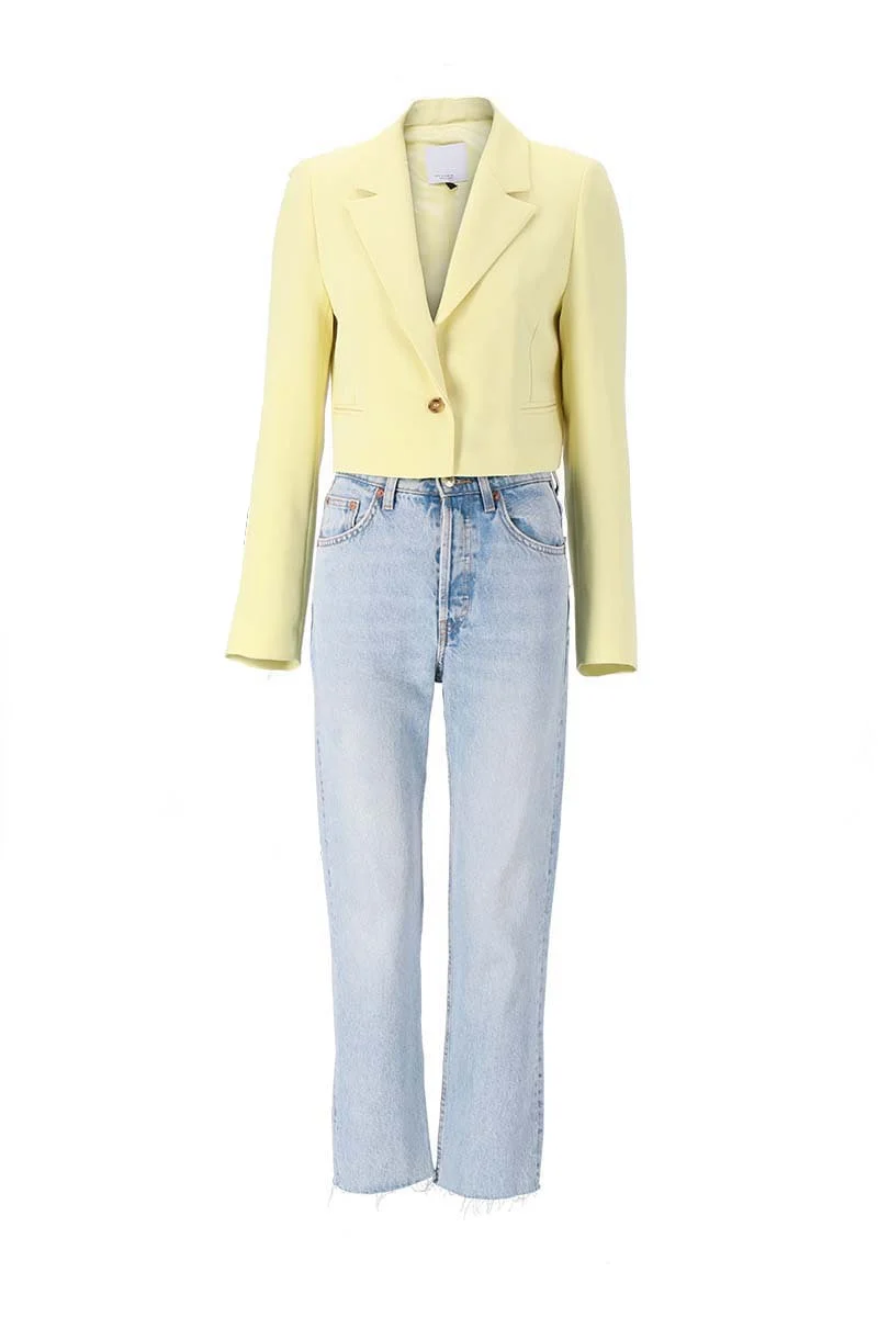 Ghost-Mannequin-Styling – Jeans und Jacke