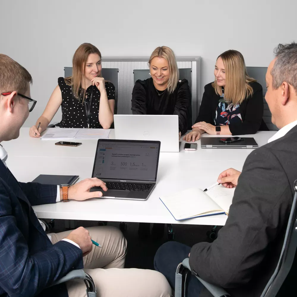 Meeting des Business-Teams