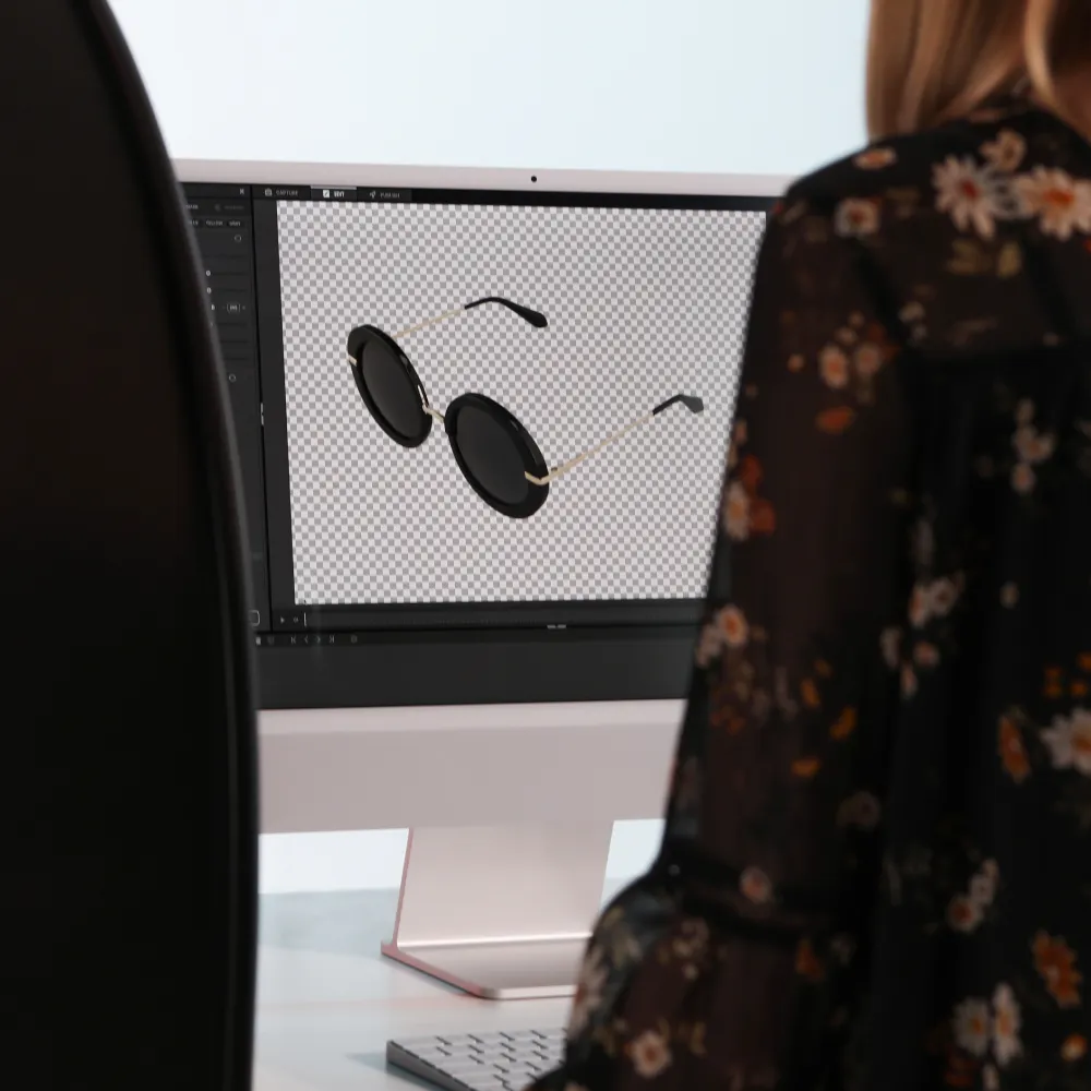 Interaktive Eyewear-Fotografie