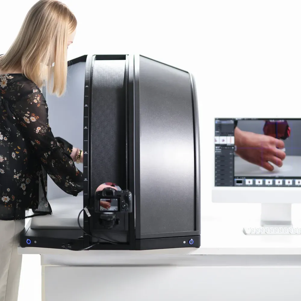 Barcode-gesteuerter Foto-Workflow für Hautpflege und Kosmetik