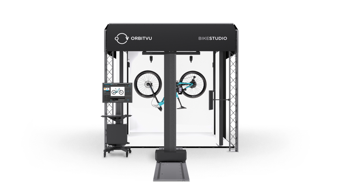 Orbitvu bike studio - automated product photography solution