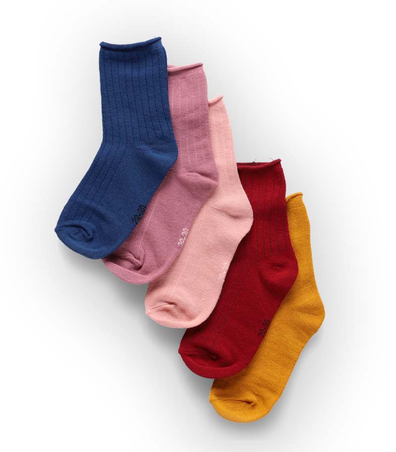 Socken Packshot - elegante Farbe und Schatten